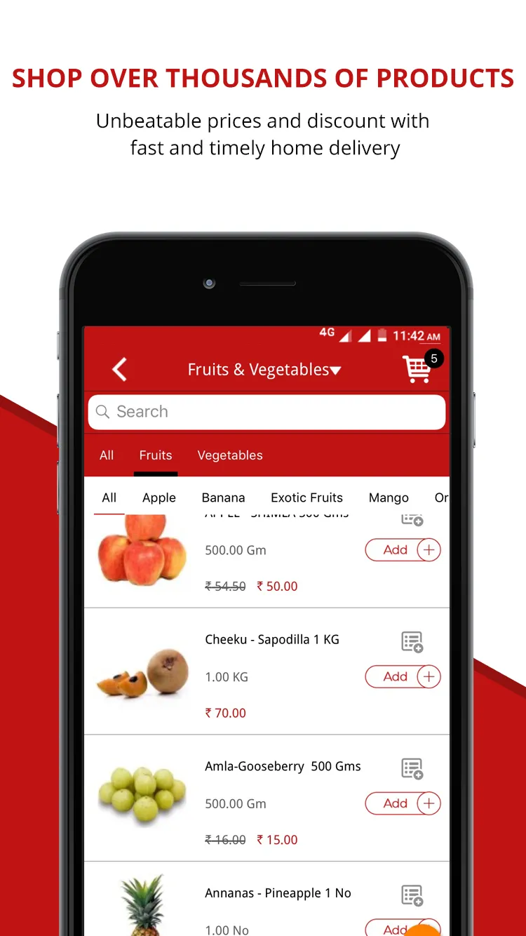 Ondoor Online Grocery Shopping | Indus Appstore | Screenshot