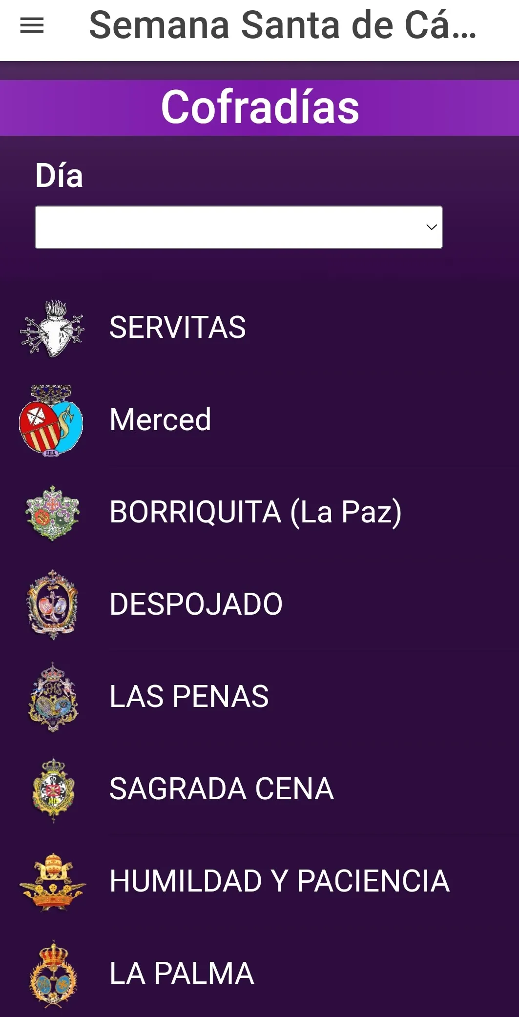 Semana Santa de Cádiz 2023 | Indus Appstore | Screenshot