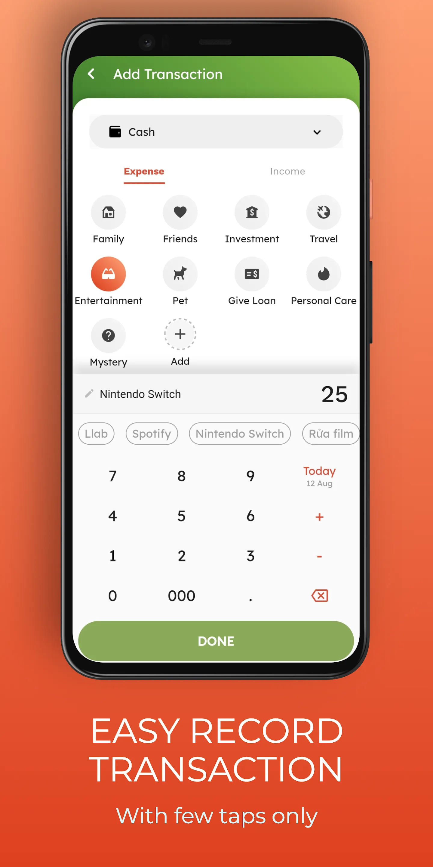 myMoney - Expense Tracker | Indus Appstore | Screenshot