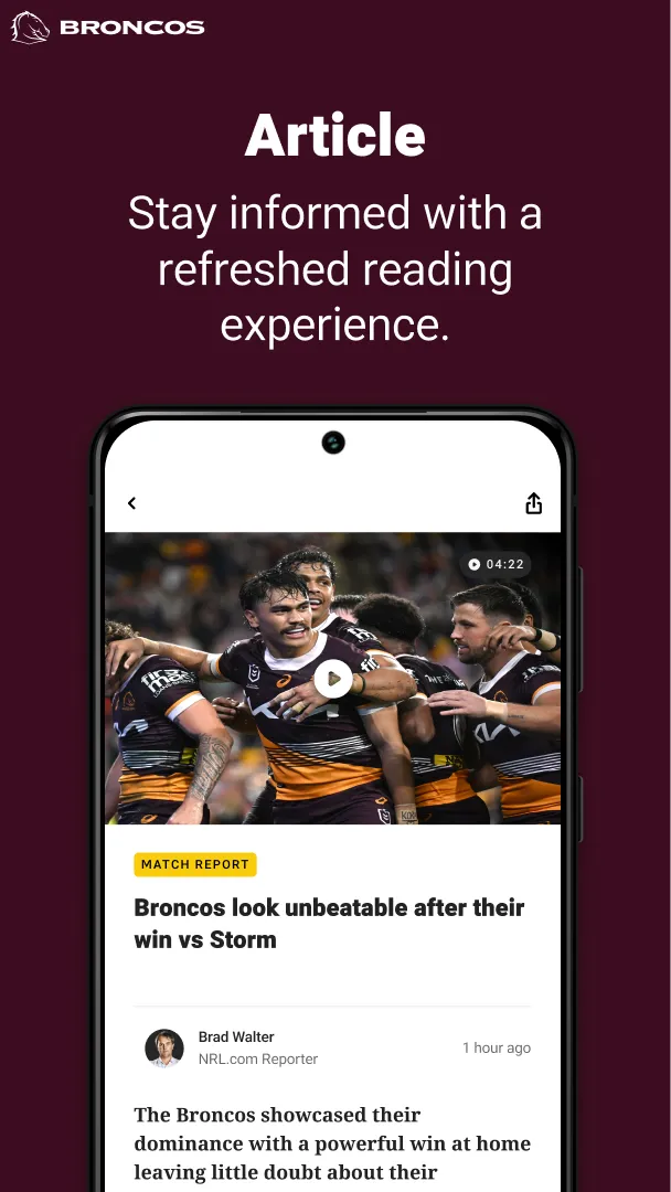 Brisbane Broncos | Indus Appstore | Screenshot