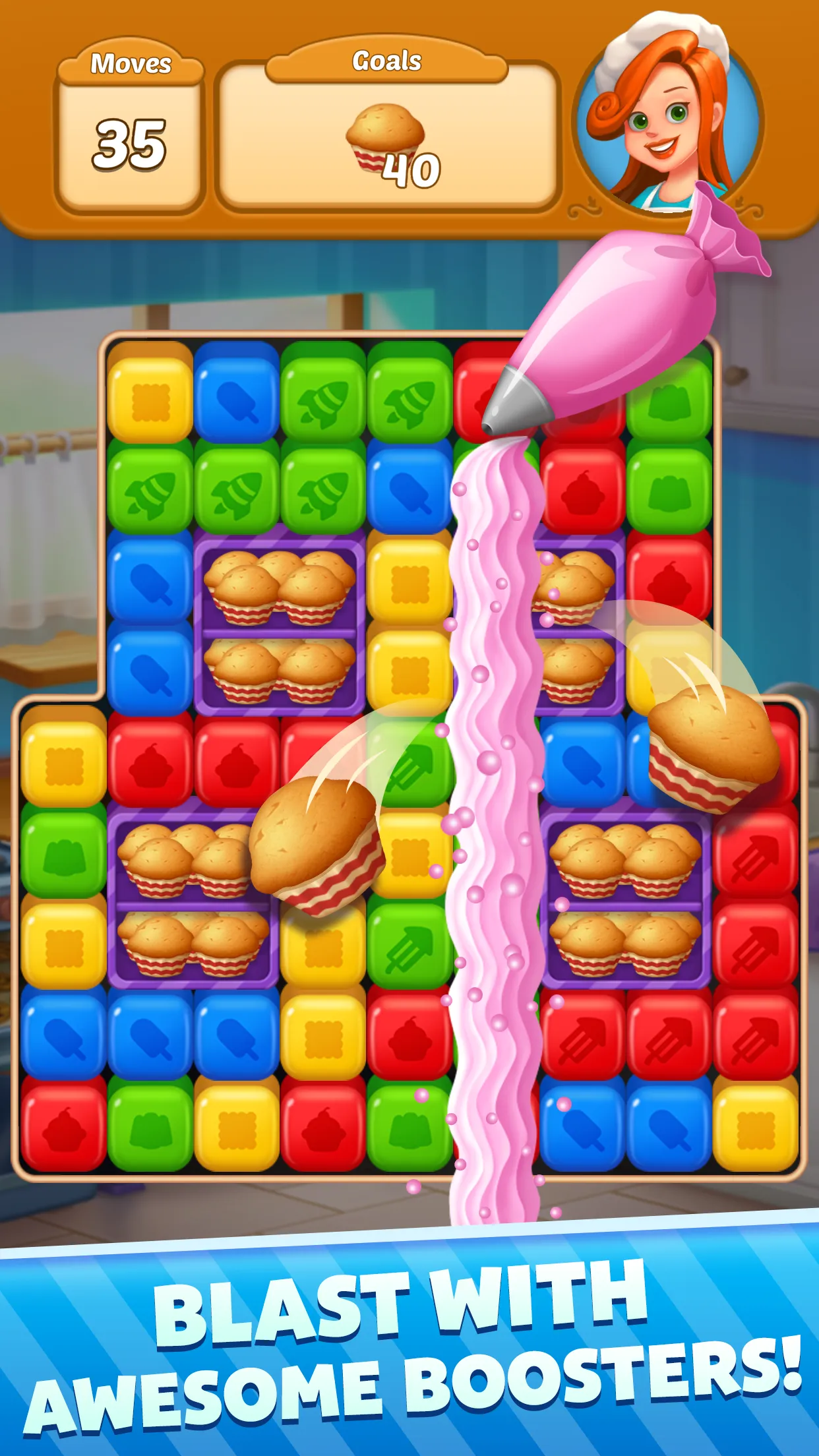 Sweet Cube Blast | Indus Appstore | Screenshot