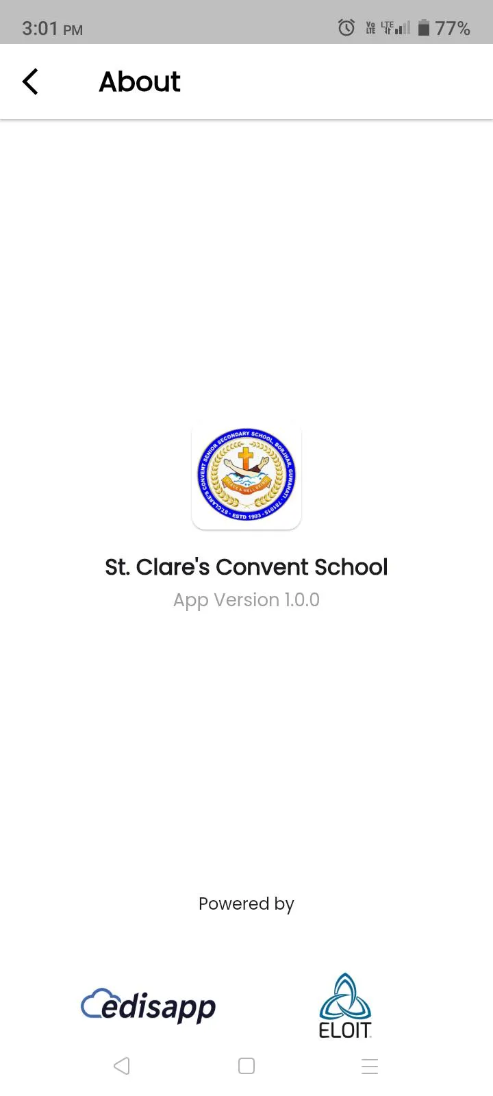 St. Clare's Convent School | Indus Appstore | Screenshot