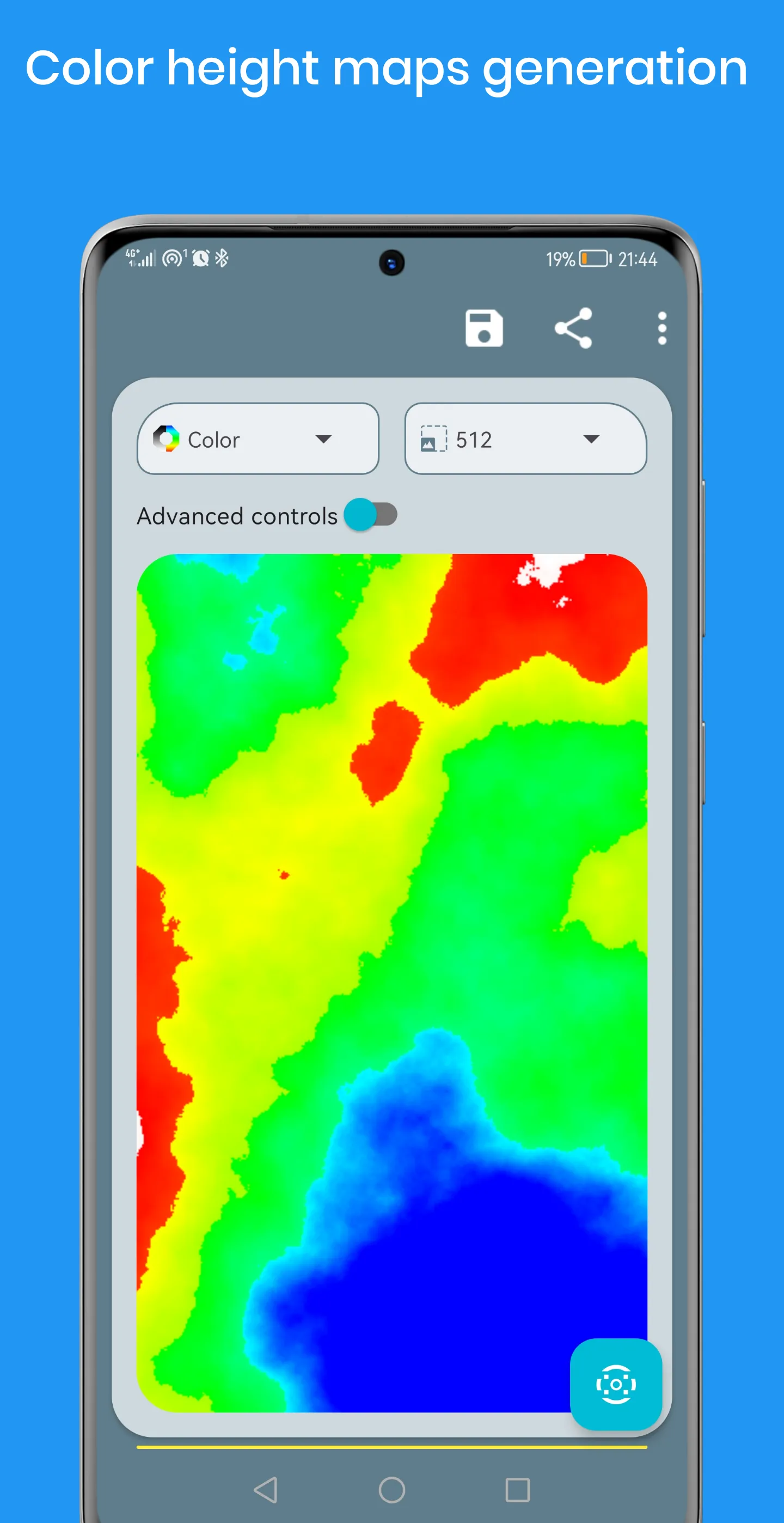 Heightmap Maker | Indus Appstore | Screenshot