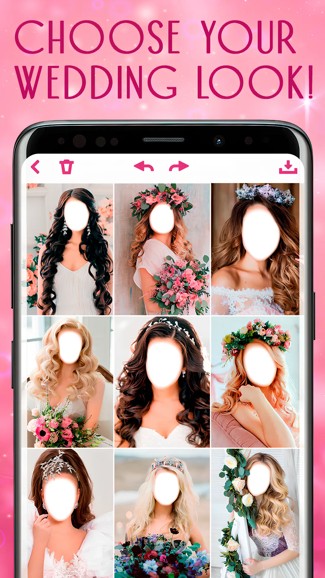 Wedding Hairstyles on photo | Indus Appstore | Screenshot