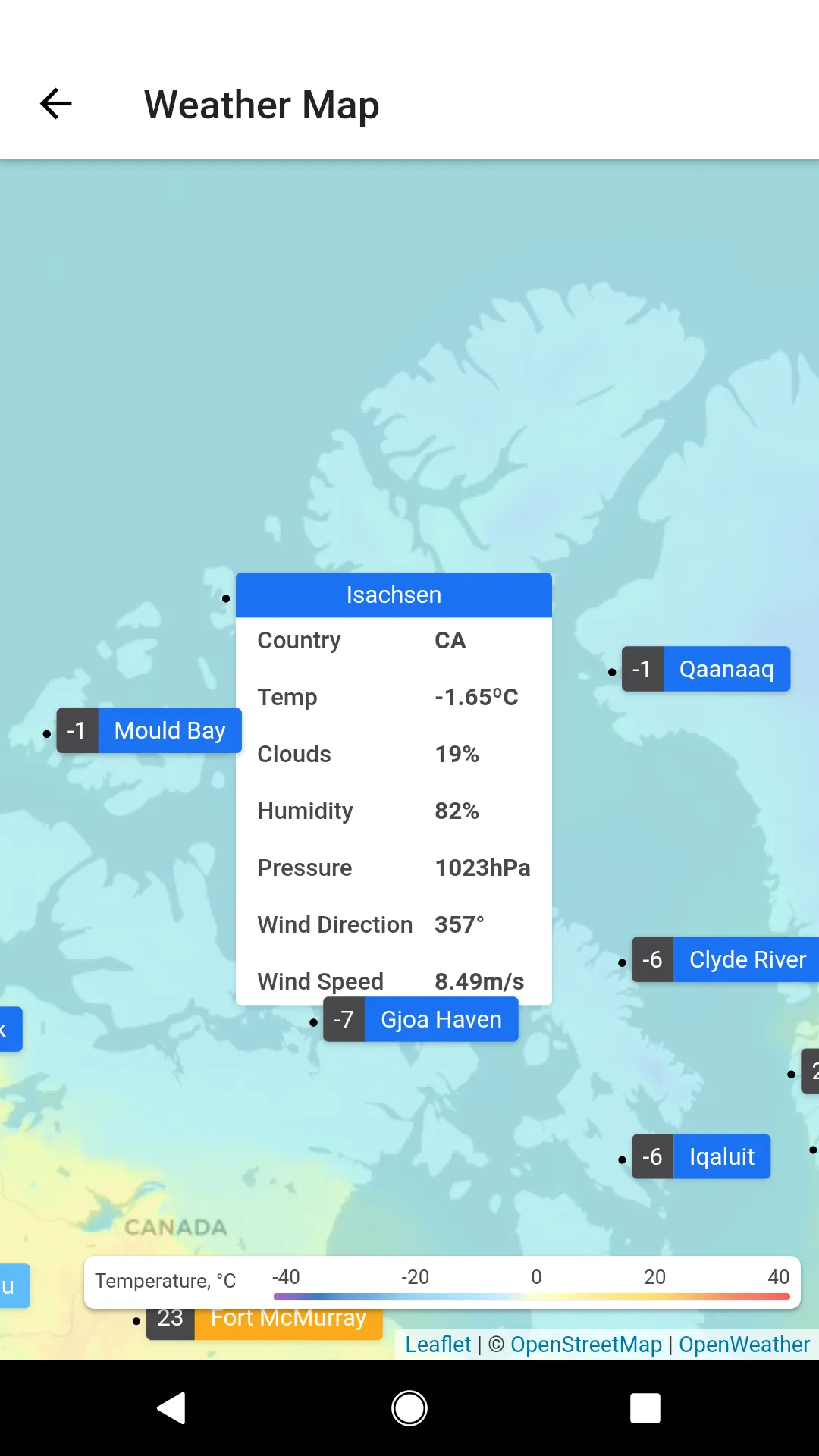 Weather | Indus Appstore | Screenshot