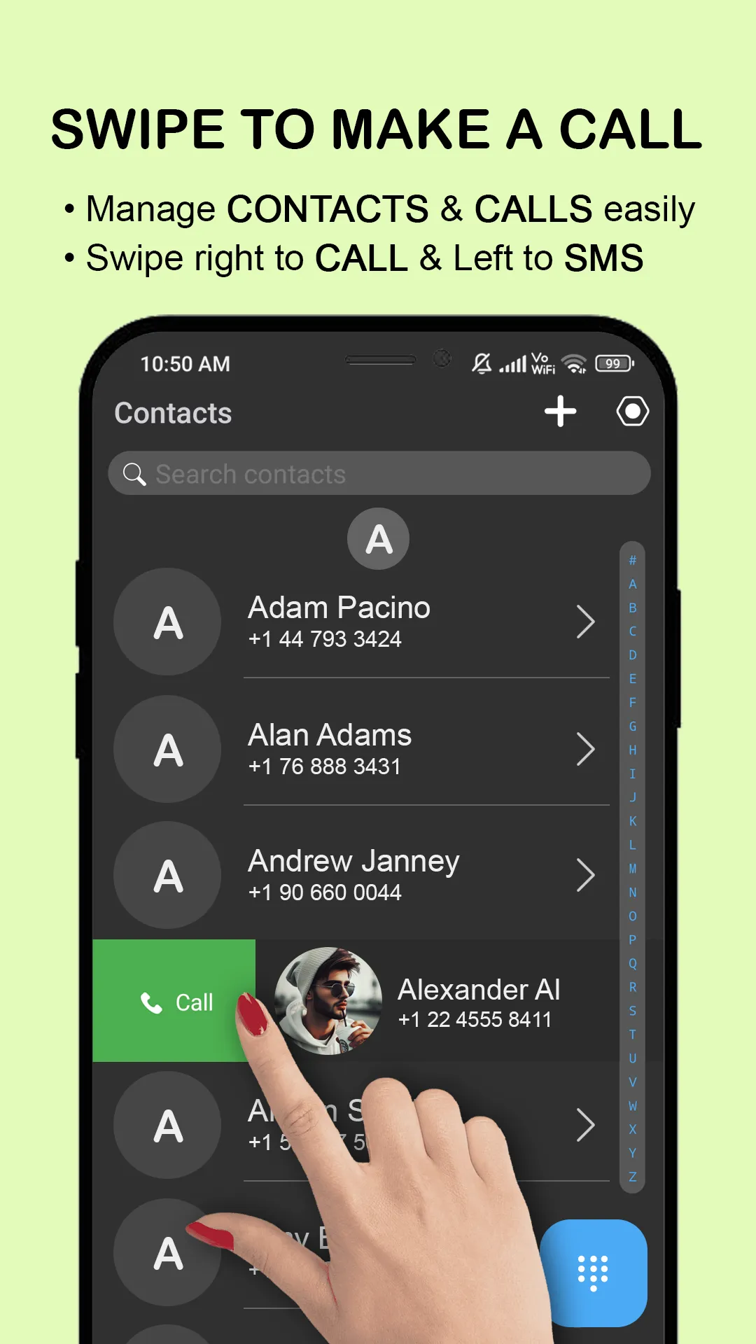 Phone call-Contact dialer app | Indus Appstore | Screenshot