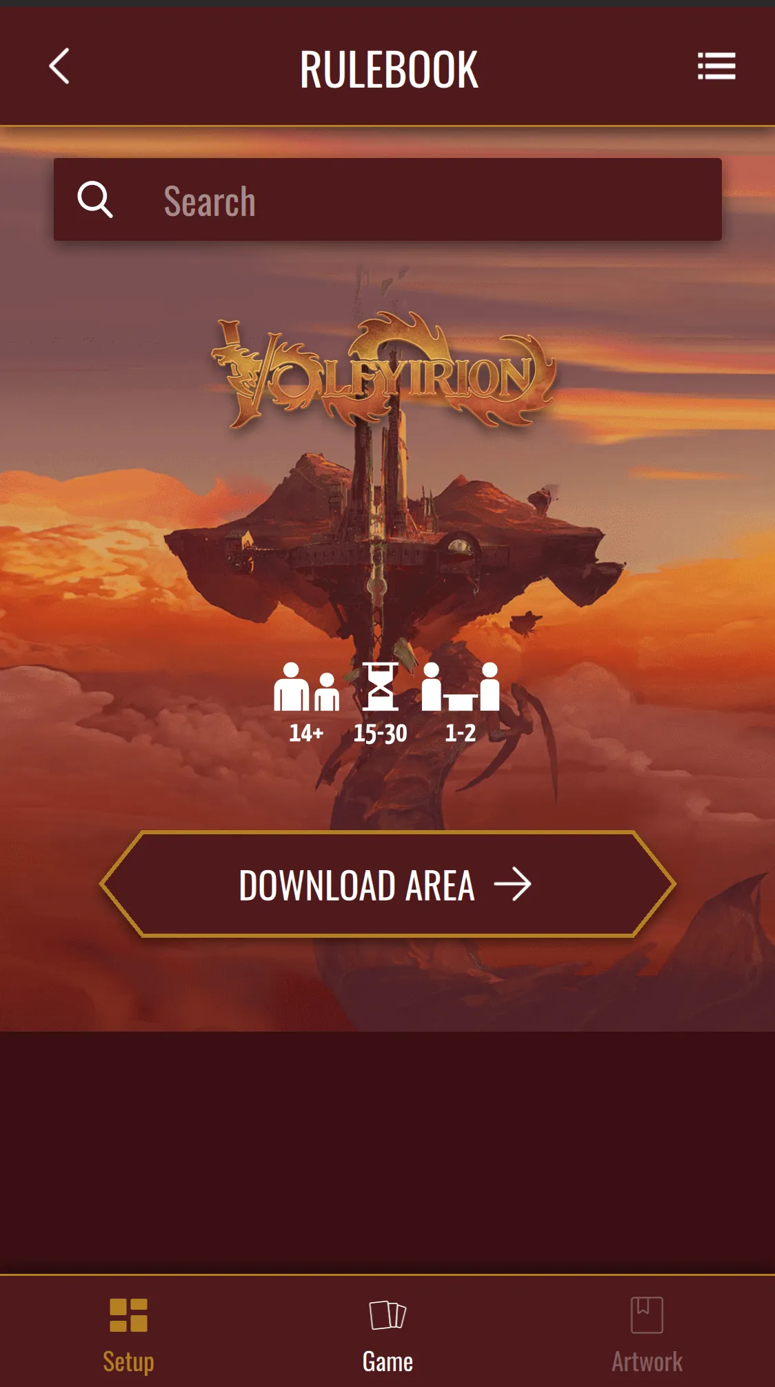 Volfyirion Compendium | Indus Appstore | Screenshot