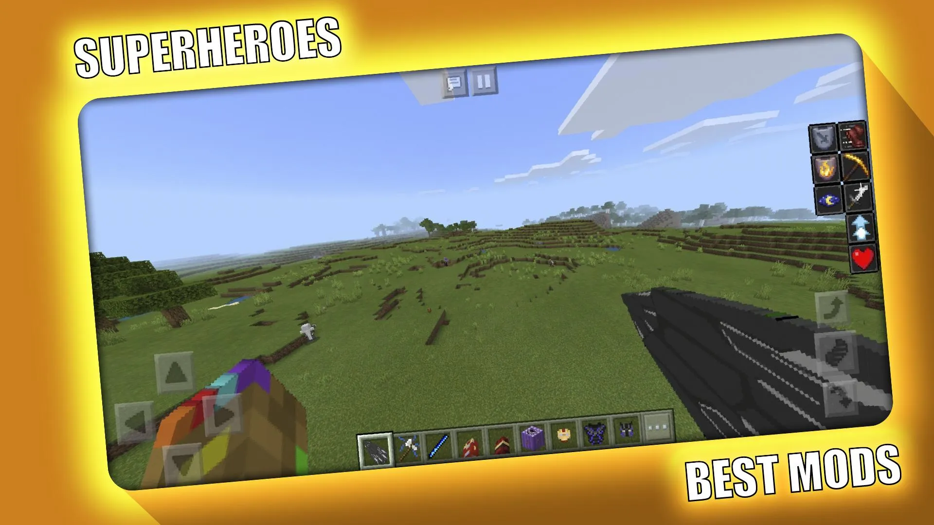 Superheroes Mod for Minecraft  | Indus Appstore | Screenshot