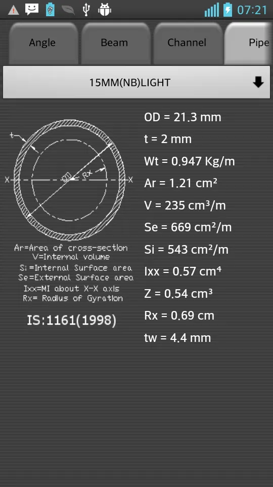 Indian Steel Table | Indus Appstore | Screenshot