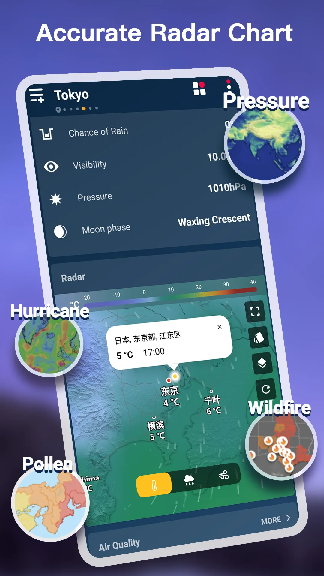 Weather - Accurate Weather App | Indus Appstore | Screenshot