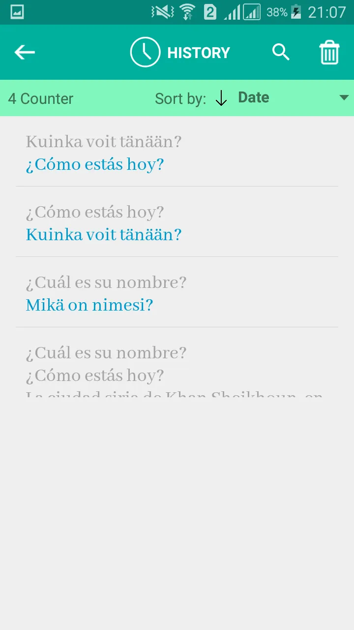 Finnish Spanish Translator | Indus Appstore | Screenshot