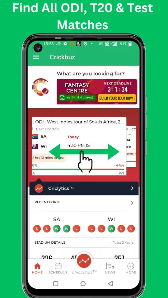 Crickbuz | Indus Appstore | Screenshot