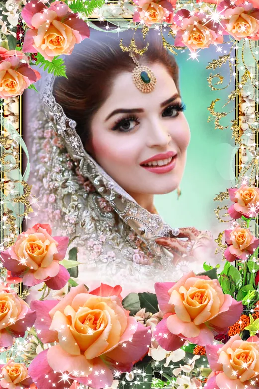 Rose Flower Photo Frame | Indus Appstore | Screenshot