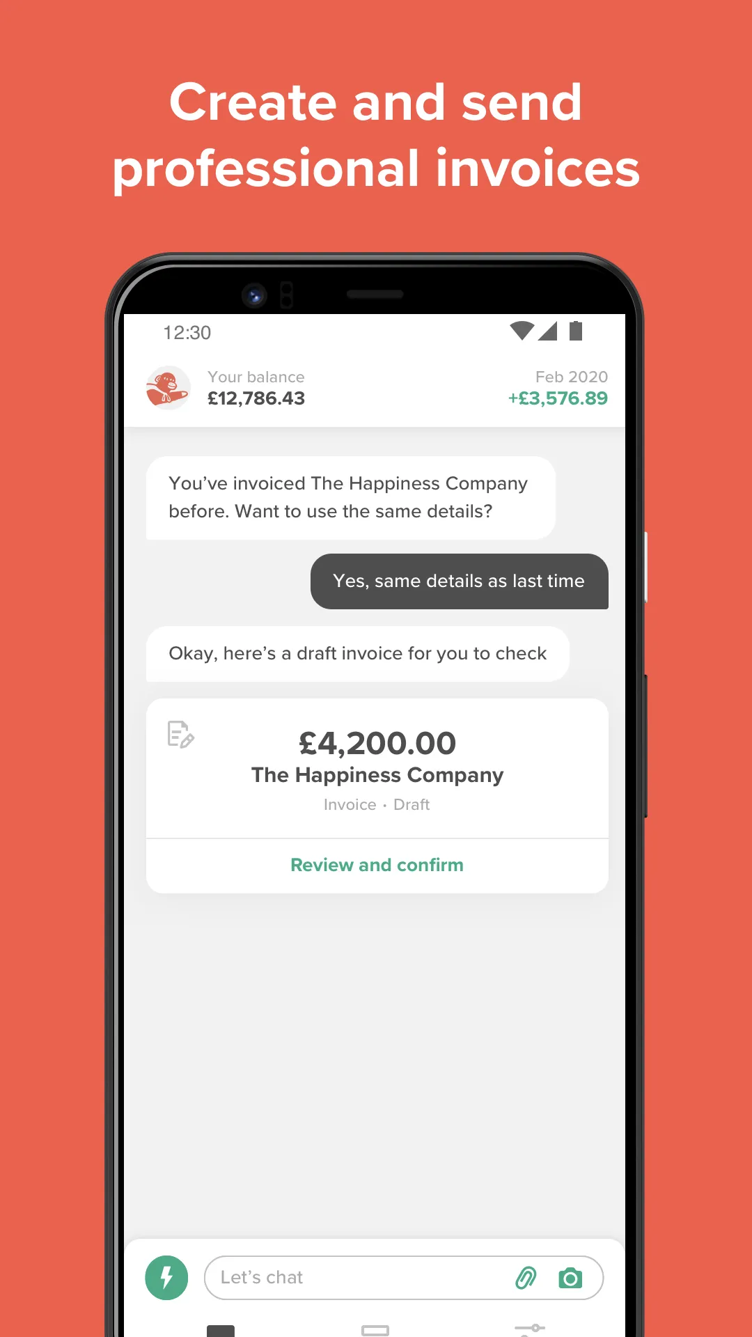 ANNA invoicing, receipts, tax | Indus Appstore | Screenshot