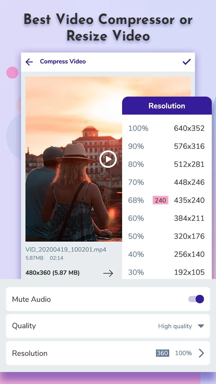 VidCompress: Reduce Video Size | Indus Appstore | Screenshot