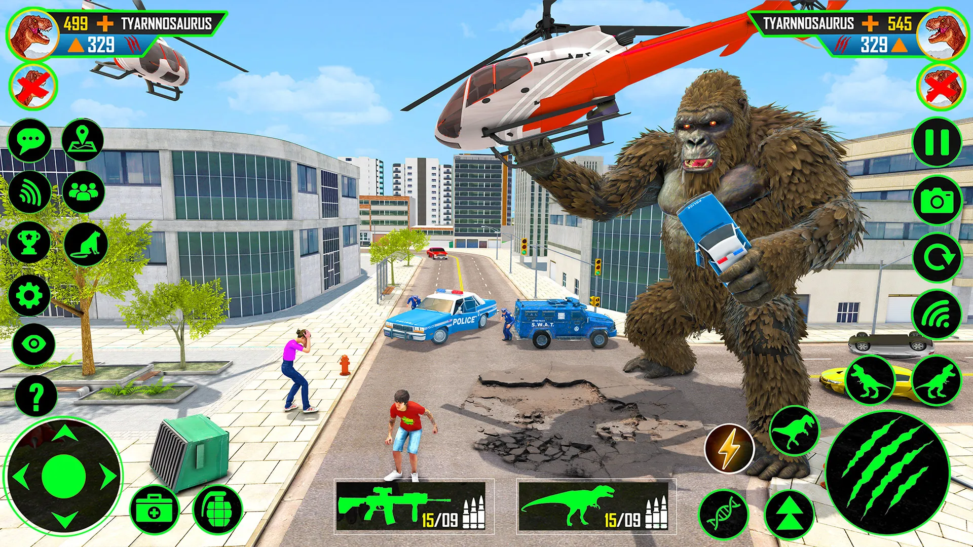 King Kong Wild Gorilla Rampage | Indus Appstore | Screenshot