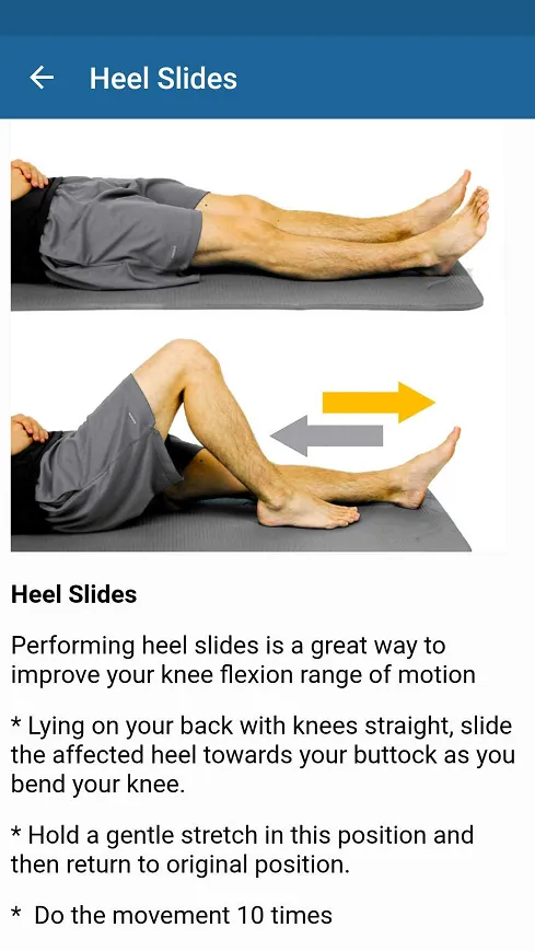 Meniscus Exercises | Indus Appstore | Screenshot