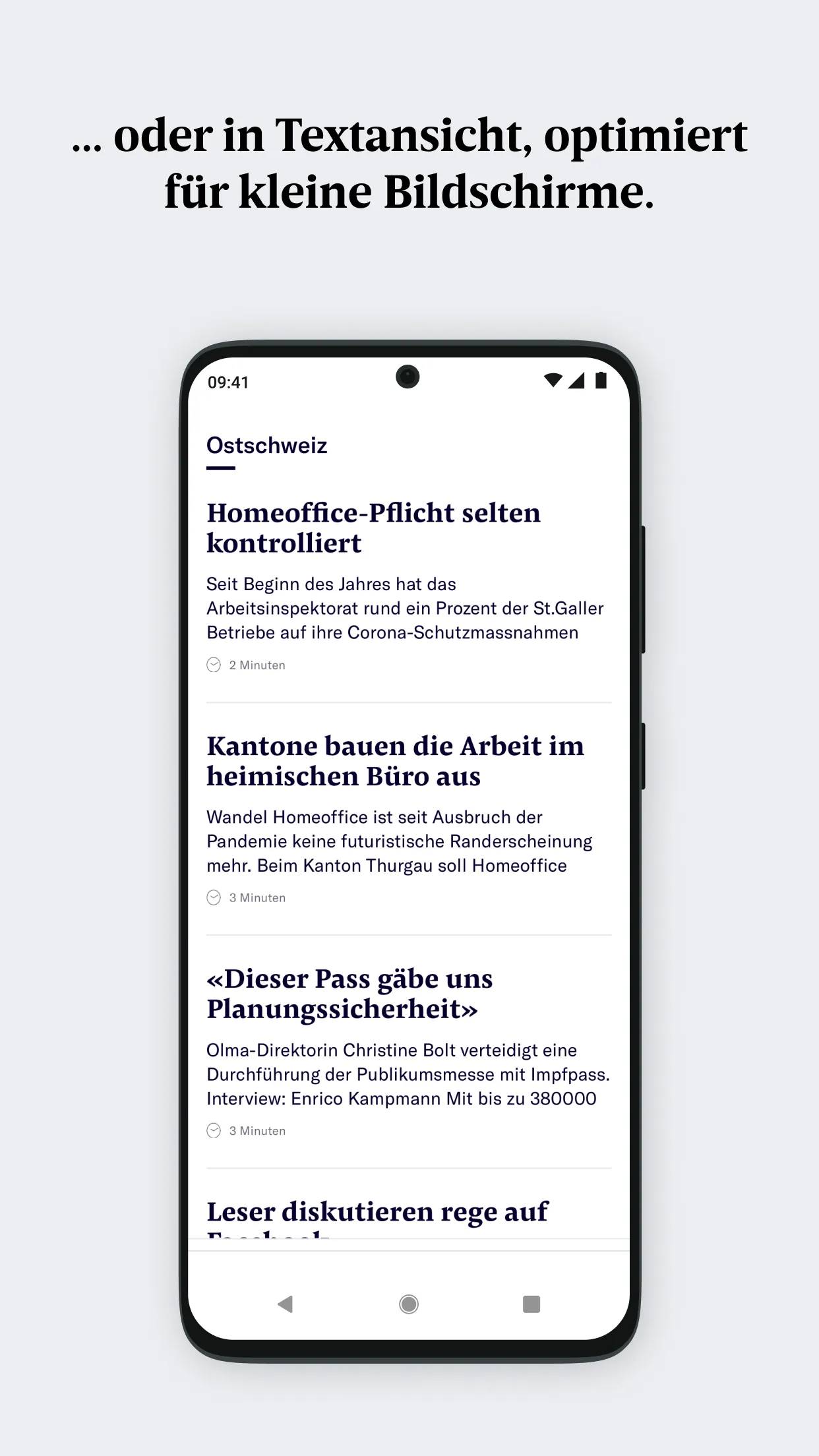 St. Galler Tagblatt E-Paper | Indus Appstore | Screenshot