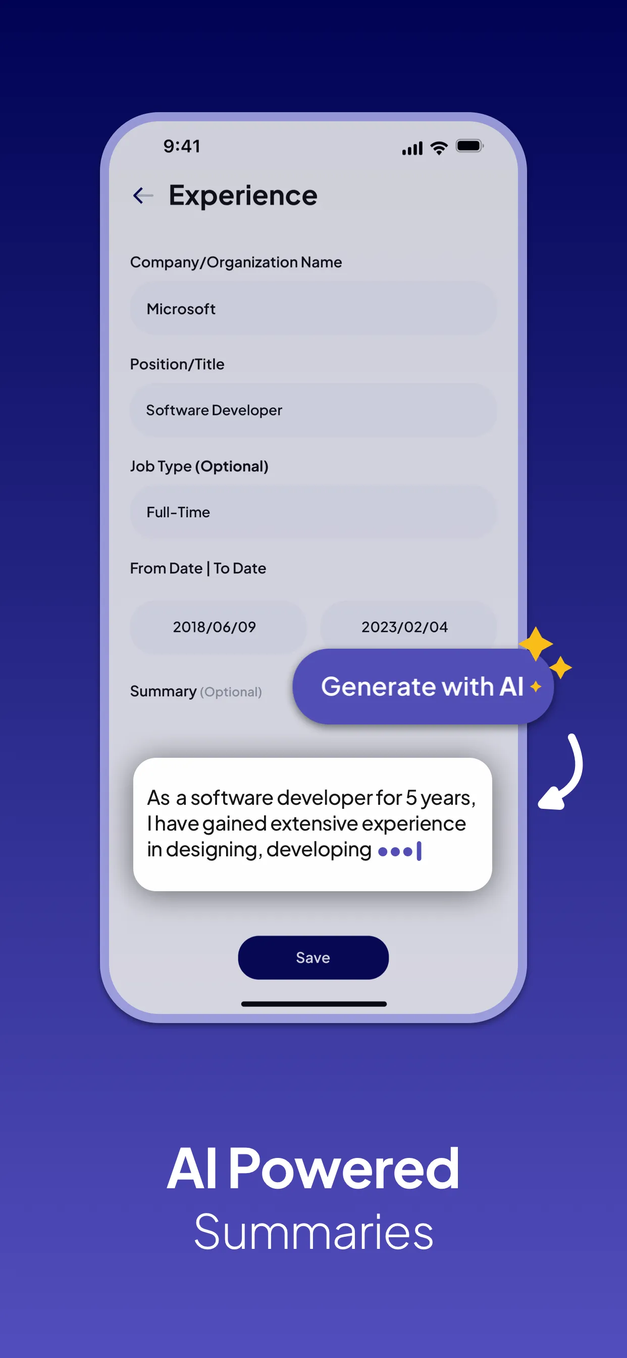 Jubi CV Maker & Resume Builder | Indus Appstore | Screenshot