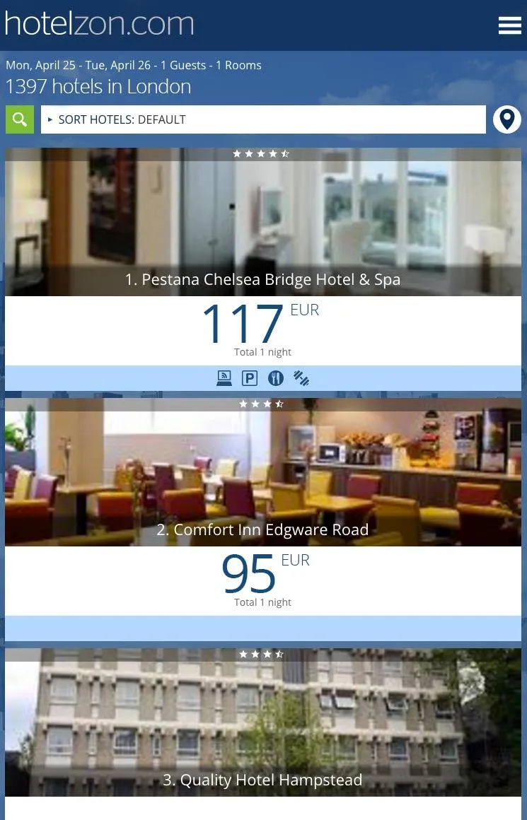 Hotelzon | Indus Appstore | Screenshot