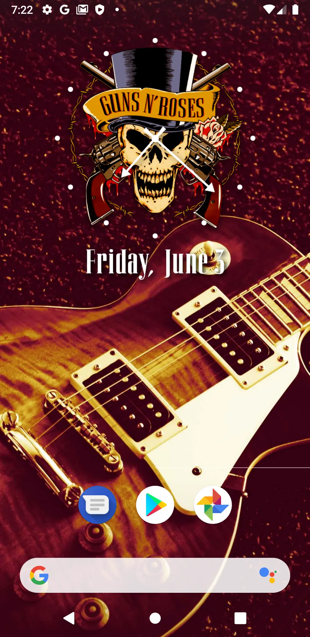 GNR Clock Widget & Wallpapers | Indus Appstore | Screenshot