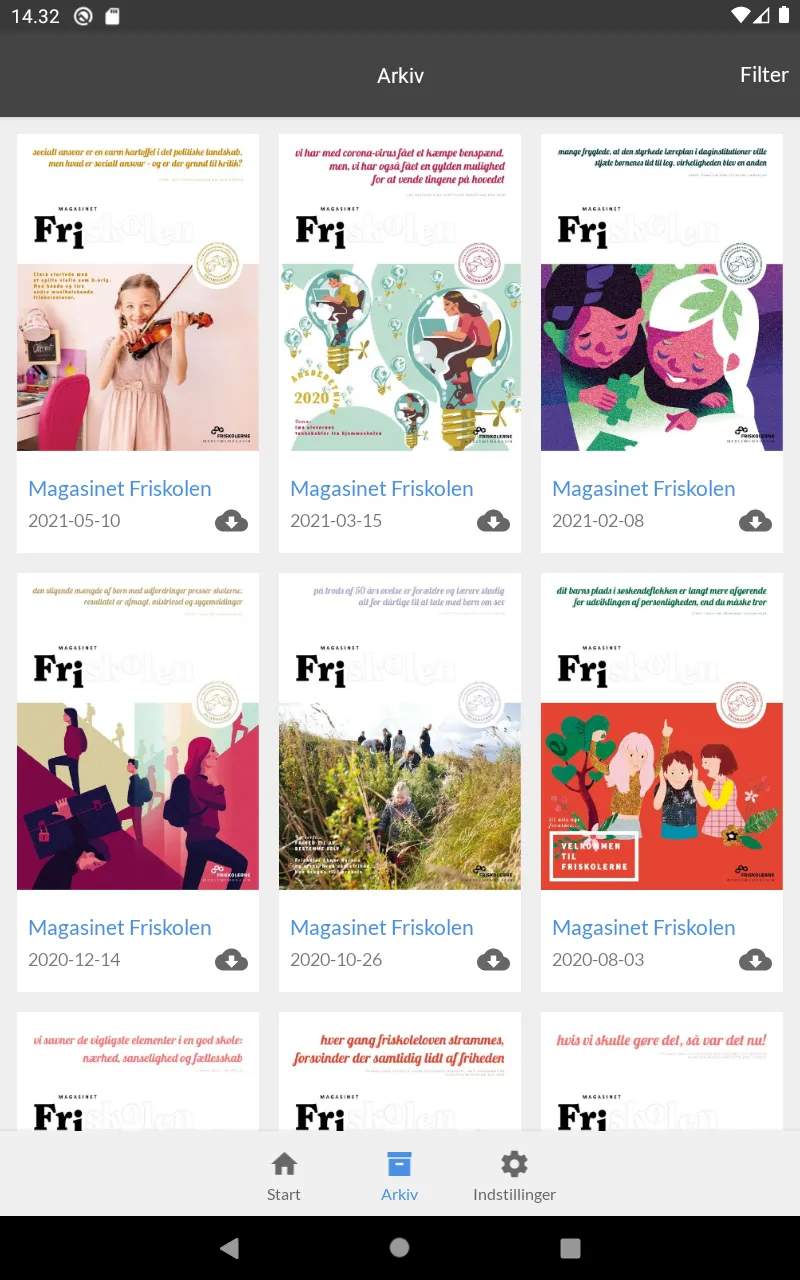 Magasinet FRISKOLEN | Indus Appstore | Screenshot