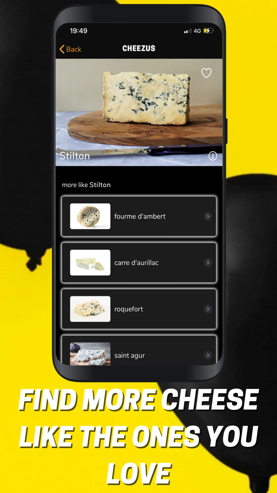 Cheezus: The Vivino of Cheese! | Indus Appstore | Screenshot