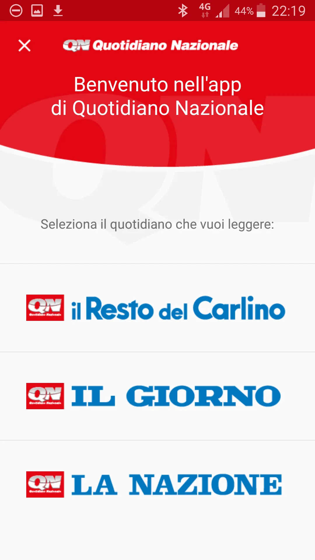 Quotidiano Nazionale | Indus Appstore | Screenshot