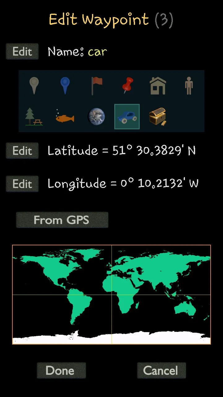 GPS Waypoint Finder | Indus Appstore | Screenshot