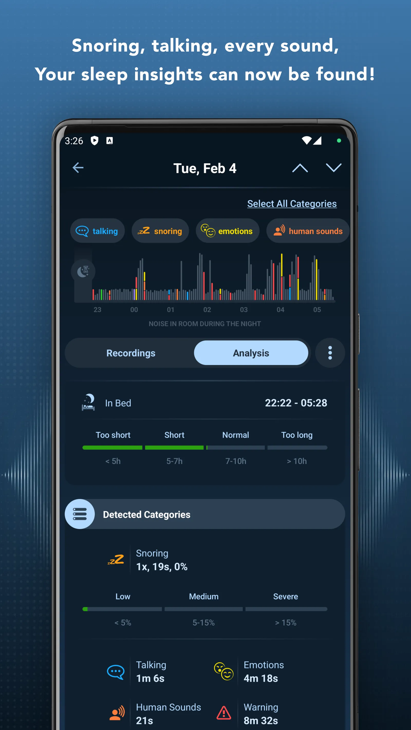 Sleep Tracker & Sleep Recorder | Indus Appstore | Screenshot