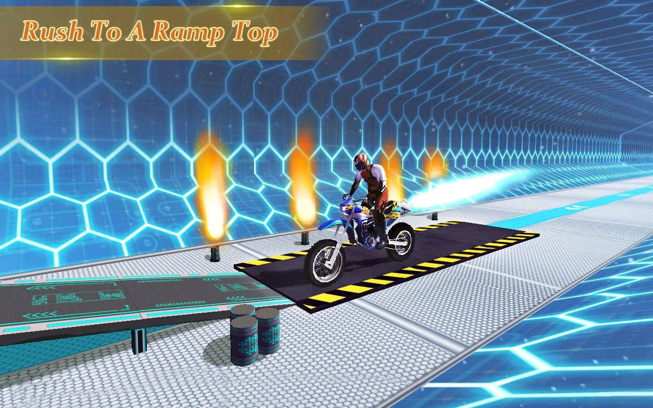 Stunt Bike Racing 3D Galaxy | Indus Appstore | Screenshot