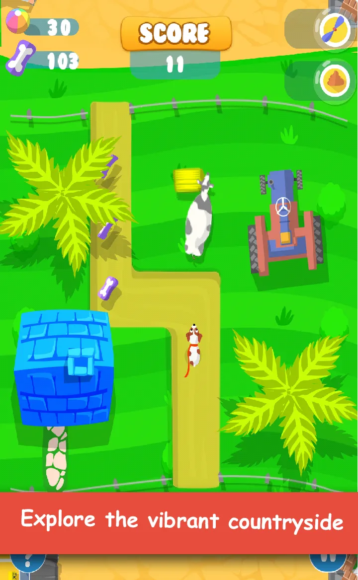 Doggie Run : dog running game! | Indus Appstore | Screenshot