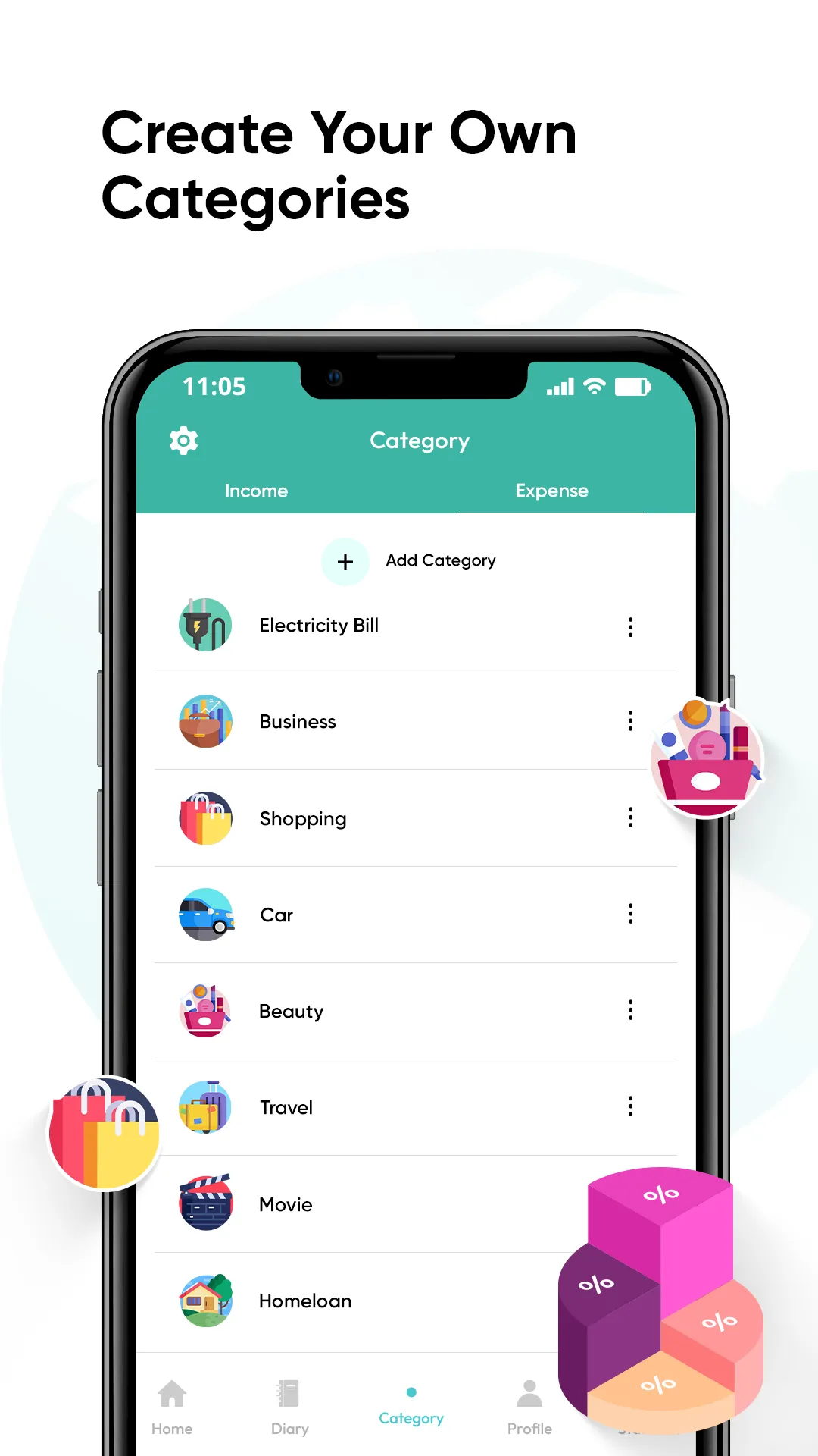 Daily Expenses Manager | Indus Appstore | Screenshot