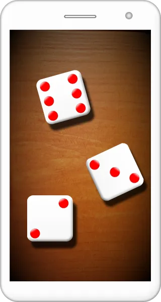 Dice Throw (Three can be run) | Indus Appstore | Screenshot