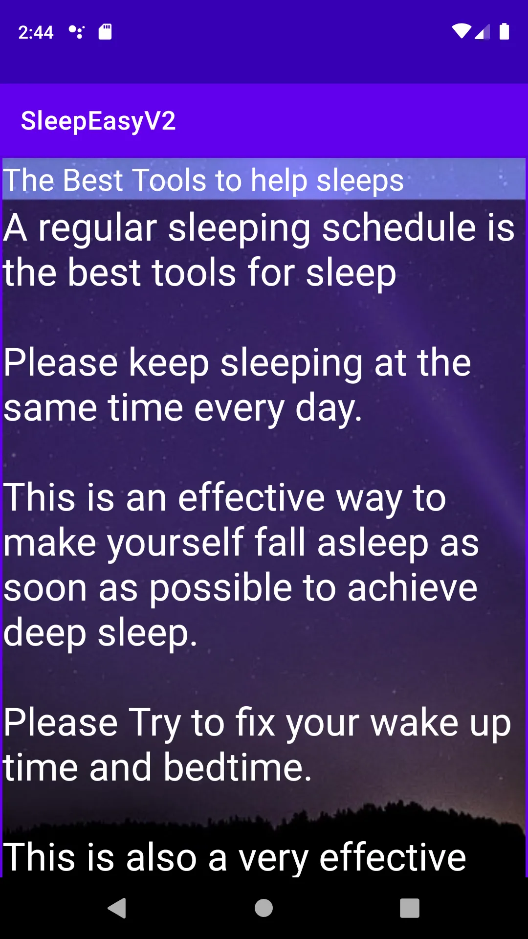 Sleep Easy | Indus Appstore | Screenshot