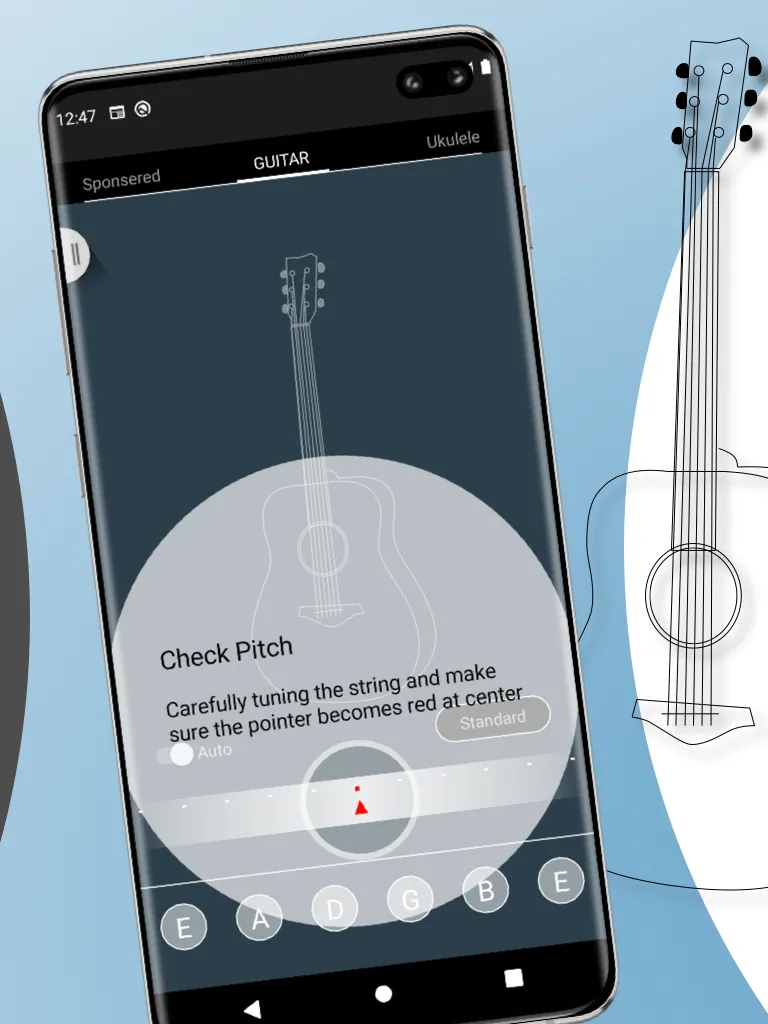 Strings Tuner - Guitar Ukulele | Indus Appstore | Screenshot