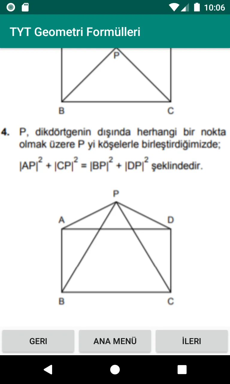 TYT geometri formülleri | Indus Appstore | Screenshot