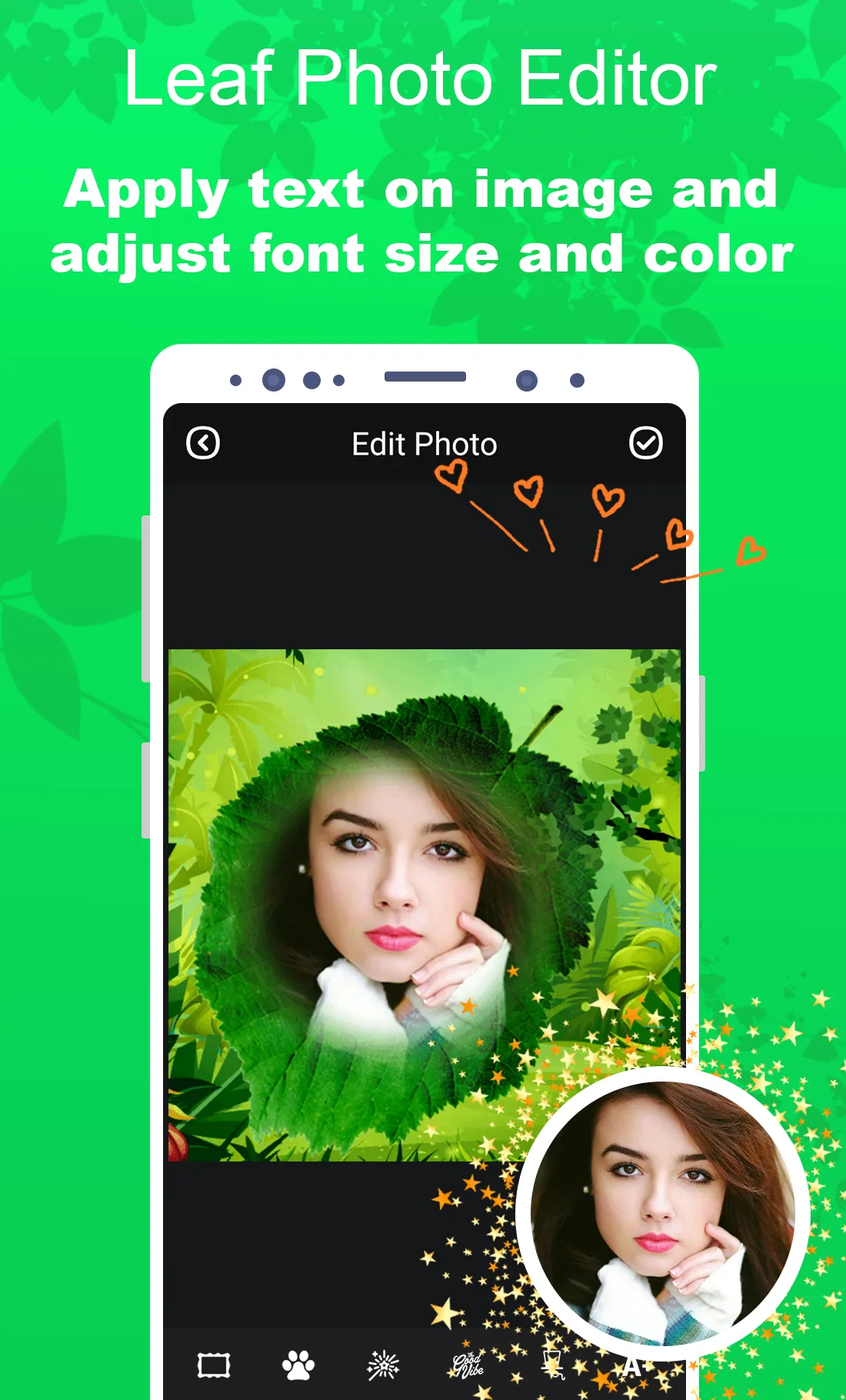 Leaf Editor - Leaves Frames | Indus Appstore | Screenshot