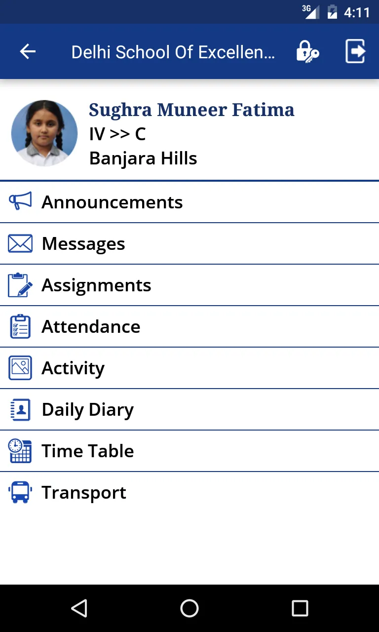 DSE Parent Portal | Indus Appstore | Screenshot