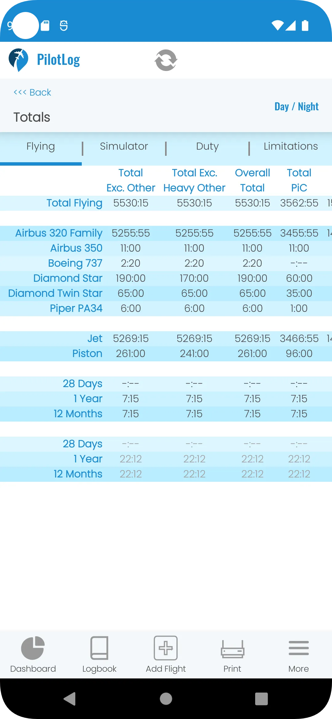 PilotLog | Indus Appstore | Screenshot