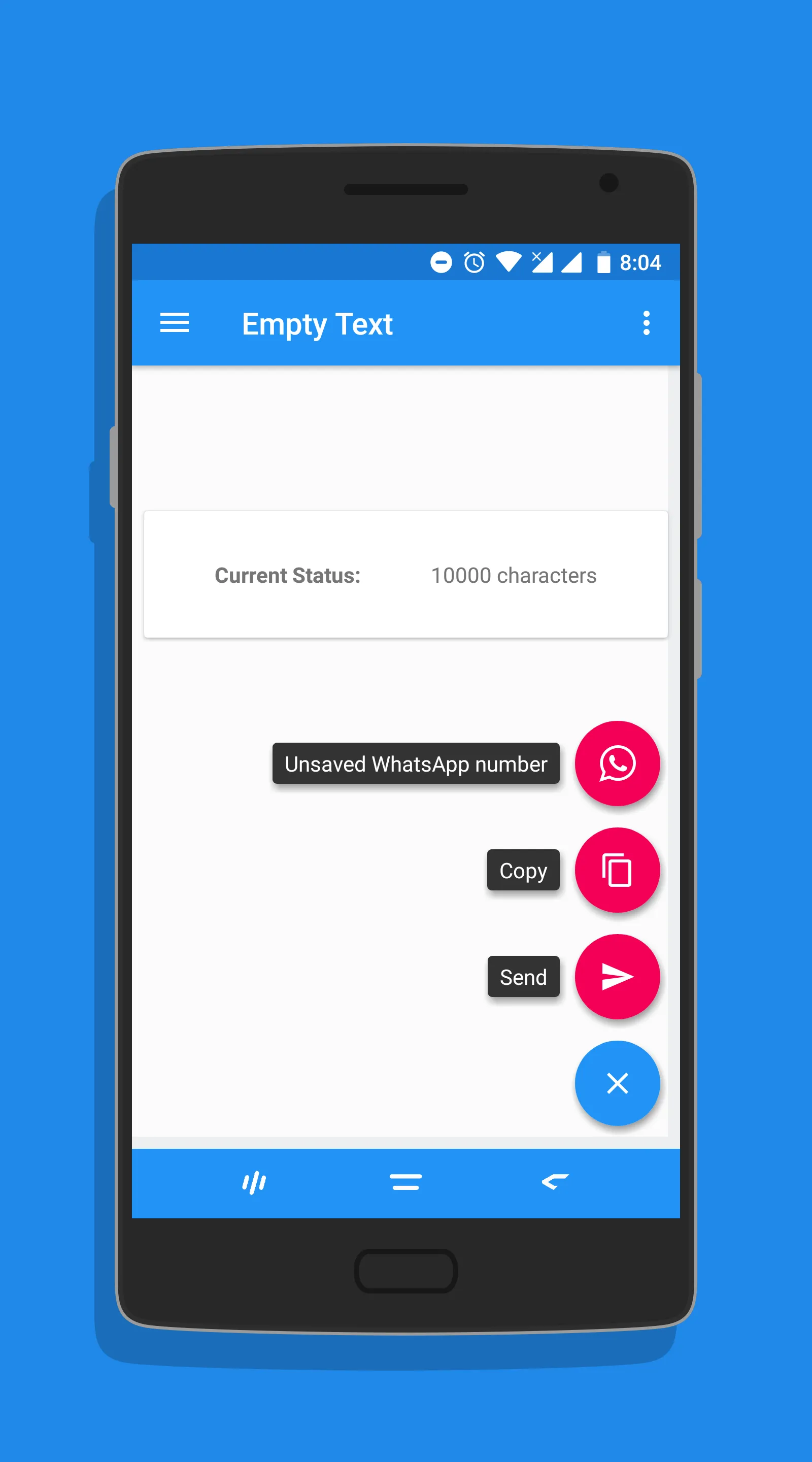 Empty Text!  - Send Blank mess | Indus Appstore | Screenshot