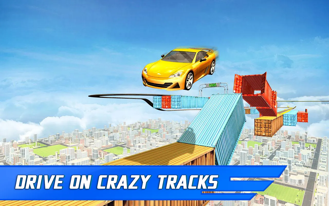 Racing Car Stunts: Crazy Track | Indus Appstore | Screenshot