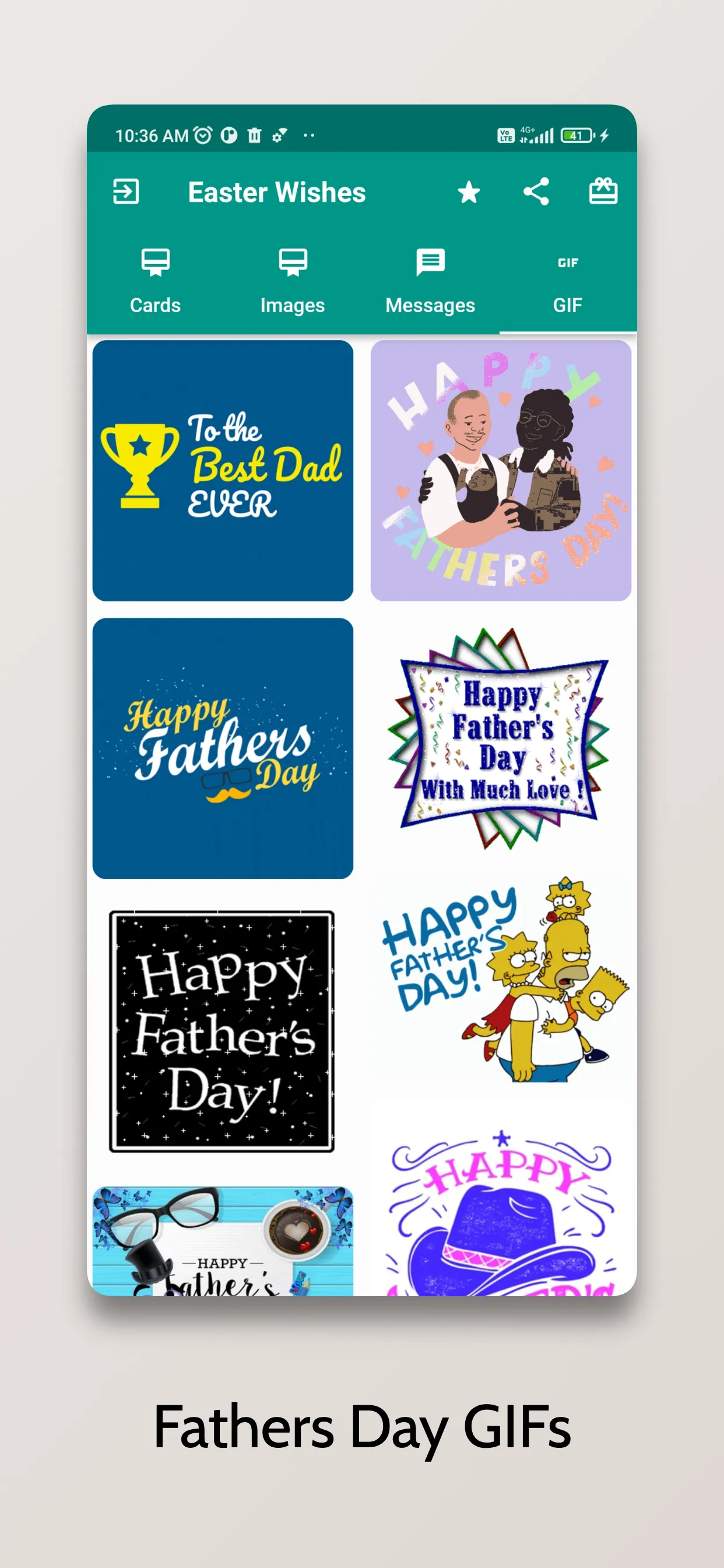 Fathers Day Wishes | Indus Appstore | Screenshot