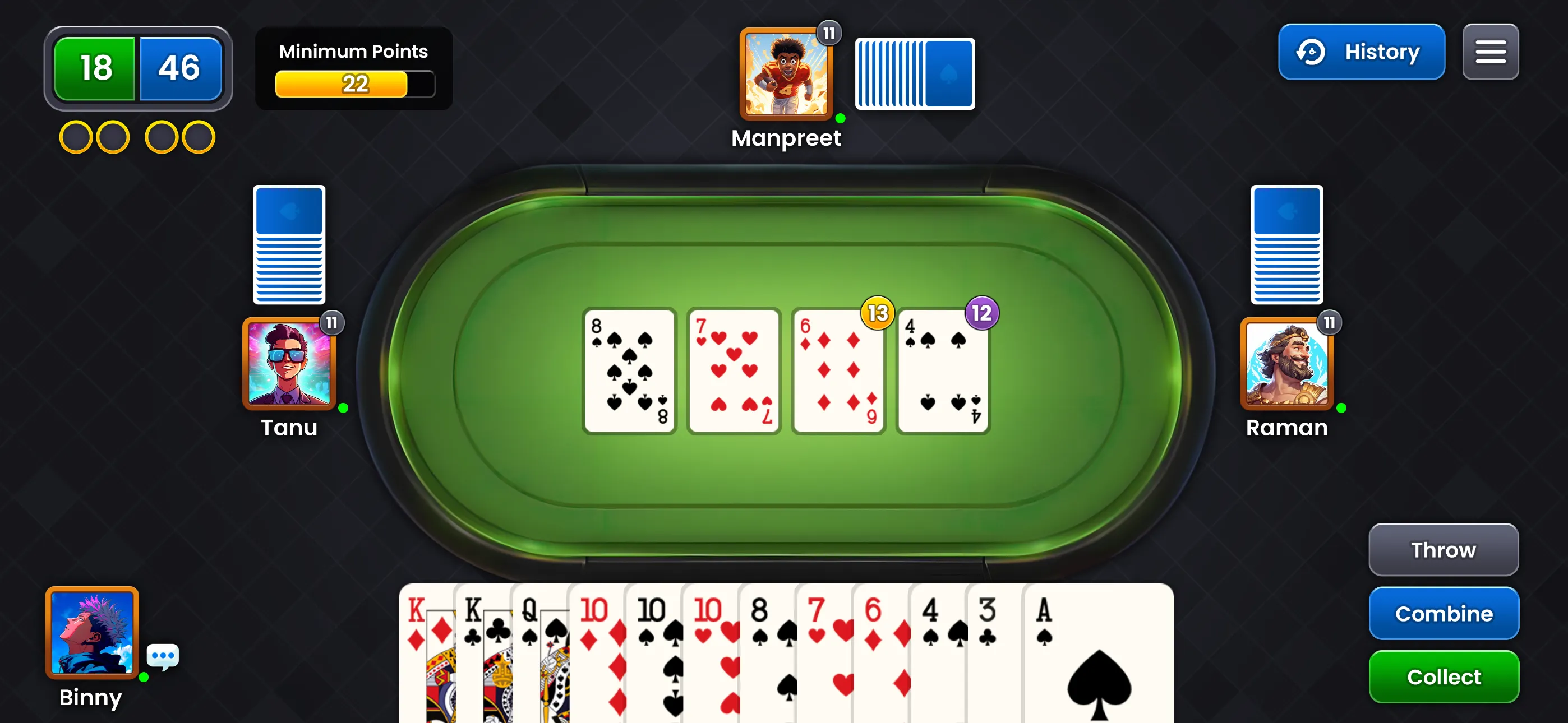Seep King - Online Card Game | Indus Appstore | Screenshot