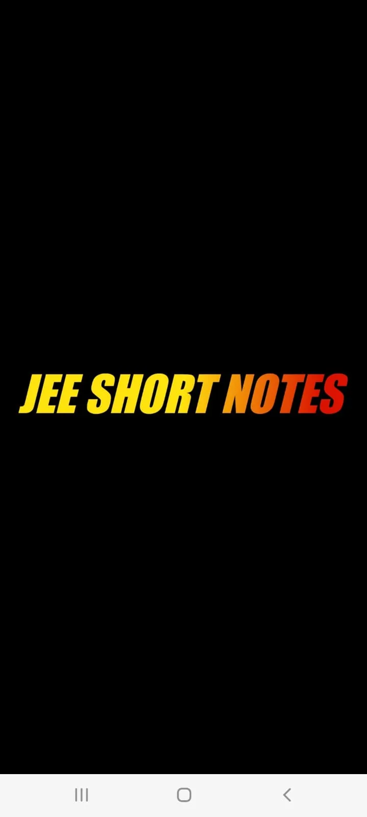 Physics Short Notes | Indus Appstore | Screenshot