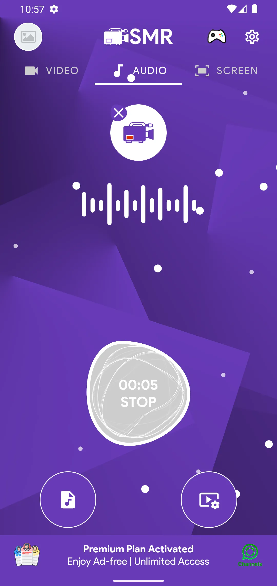 SMR: Background Video Recorder | Indus Appstore | Screenshot