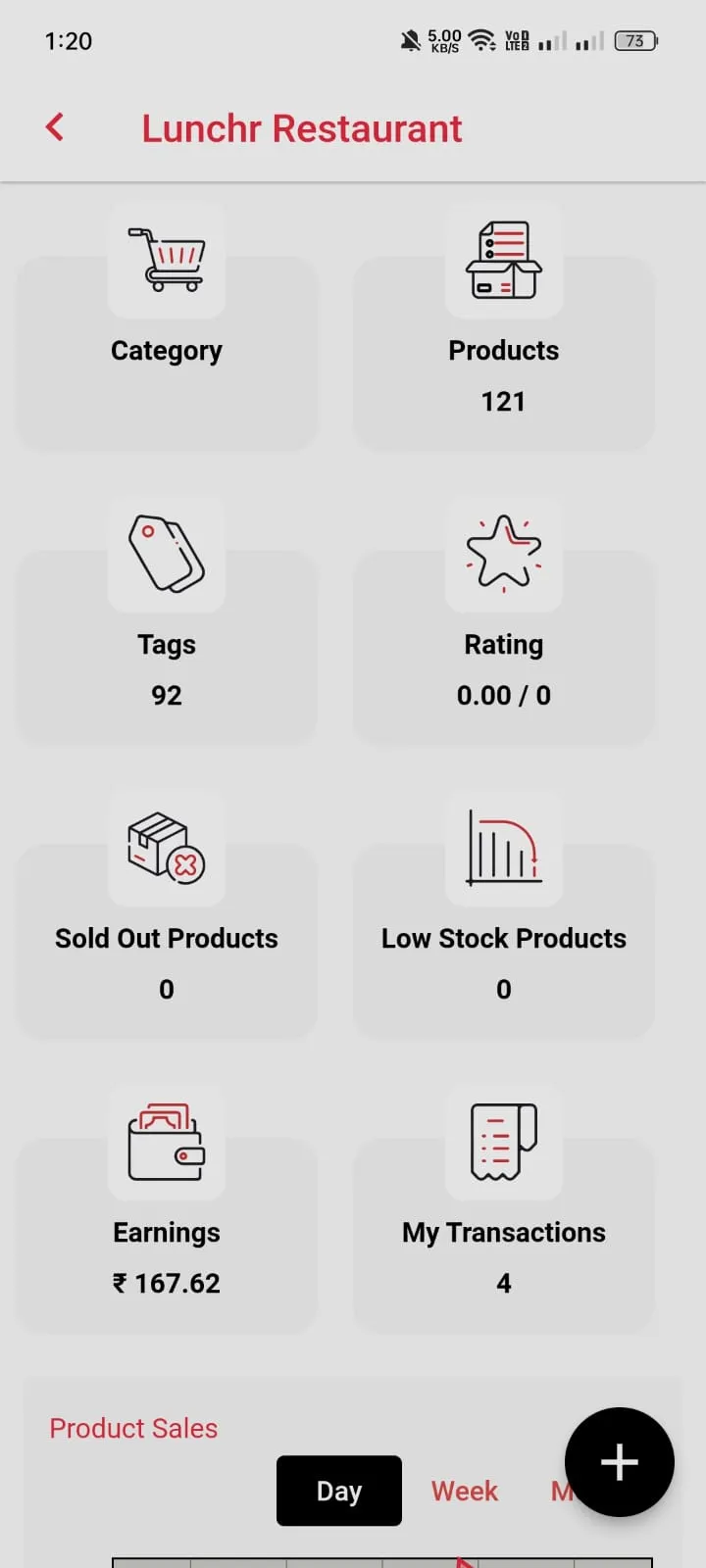 Lunchr Restaurant Partner | Indus Appstore | Screenshot