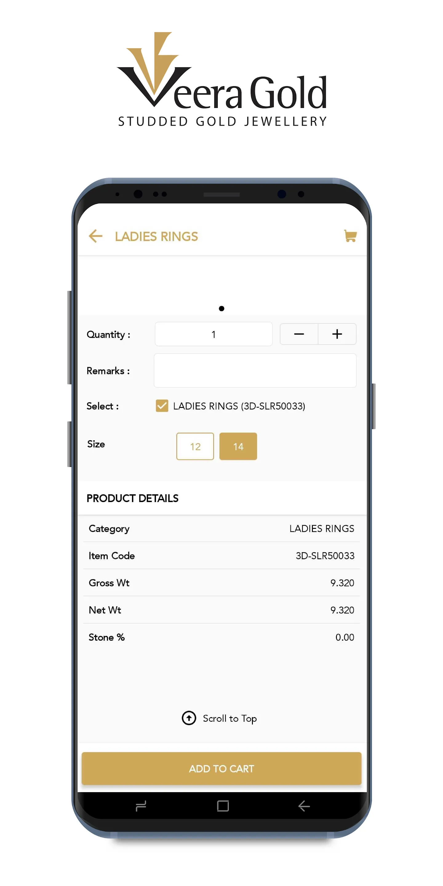 VEERA GOLD | Indus Appstore | Screenshot