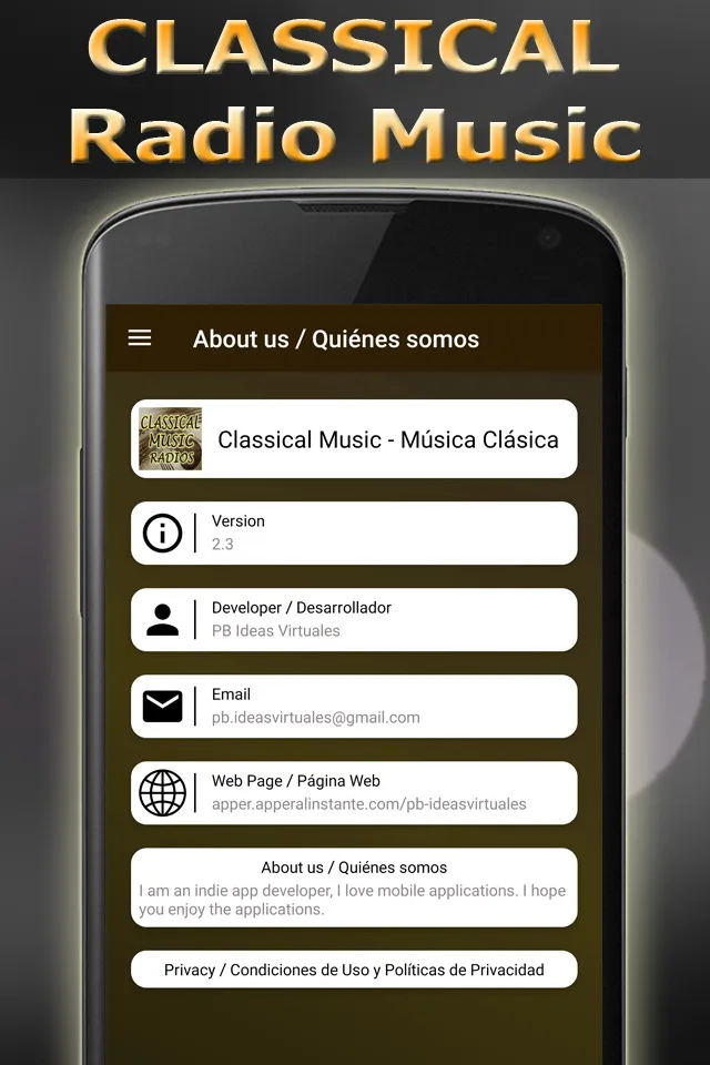 Classical Music Radio | Indus Appstore | Screenshot