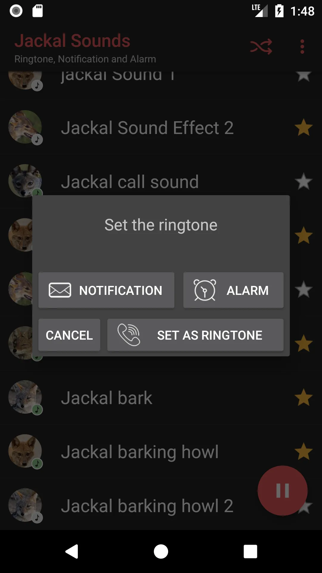 Jackal Sounds | Indus Appstore | Screenshot